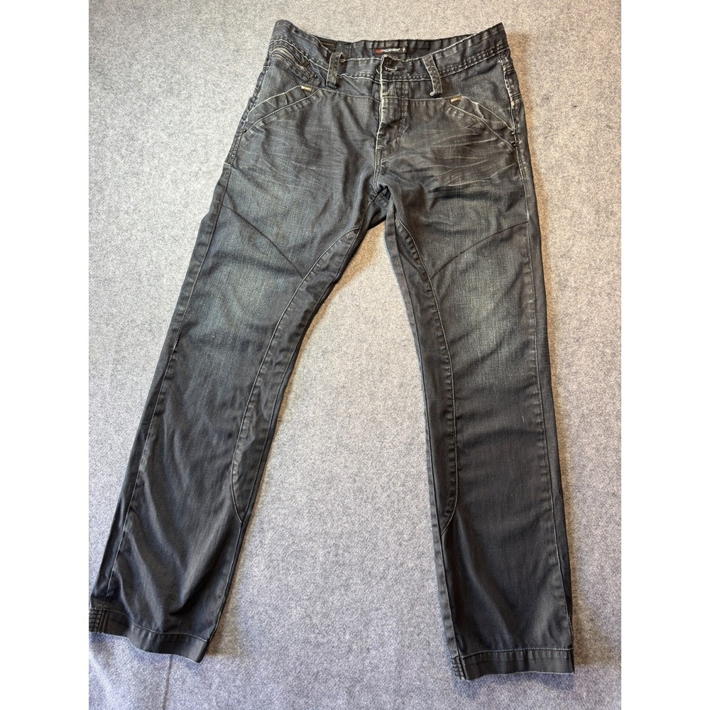 Projek Raw Mens 34 Gray Ankle Pants Straight Leg Casual Streetwear